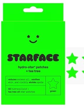 Starface Hydro-Star Tea Tree Star Patches - Neon Green